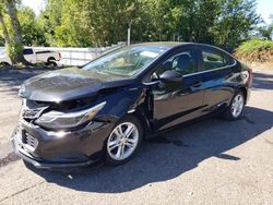 Chevrolet salvage cars for sale: 2018 Chevrolet Cruze LT