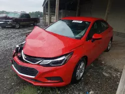 Salvage cars for sale at Madisonville, TN auction: 2017 Chevrolet Cruze LT