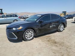 Toyota salvage cars for sale: 2021 Toyota Camry LE