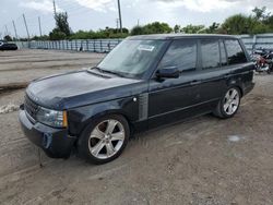 Land Rover salvage cars for sale: 2011 Land Rover Range Rover HSE