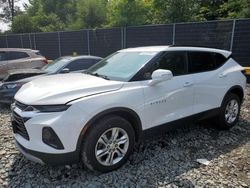 Salvage cars for sale at Waldorf, MD auction: 2019 Chevrolet Blazer 2LT