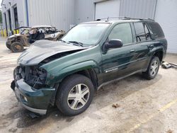 Chevrolet Trailblazer ls salvage cars for sale: 2004 Chevrolet Trailblazer LS