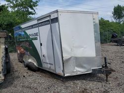 Salvage trucks for sale at Columbus, OH auction: 2018 Pace American Trailer