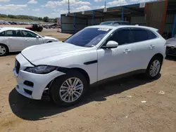 Salvage cars for sale at Colorado Springs, CO auction: 2018 Jaguar F-PACE Prestige