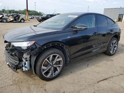 Salvage cars for sale at Woodhaven, MI auction: 2023 Audi Q4 E-TRON Sportback Prestige