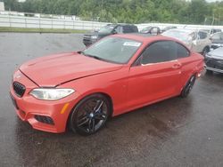 Salvage cars for sale at Assonet, MA auction: 2015 BMW M235I