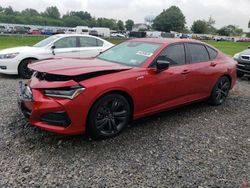 Salvage cars for sale at Hillsborough, NJ auction: 2021 Acura TLX Tech A