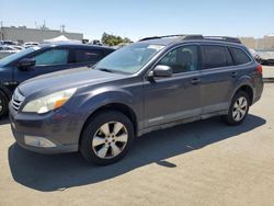 Salvage cars for sale at Martinez, CA auction: 2010 Subaru Outback 2.5I Premium