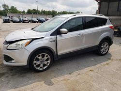 Salvage cars for sale at Fort Wayne, IN auction: 2015 Ford Escape Titanium