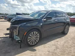 Salvage cars for sale at Houston, TX auction: 2024 Cadillac XT4 Premium Luxury