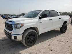 Salvage cars for sale at Houston, TX auction: 2019 Toyota Tundra Crewmax SR5