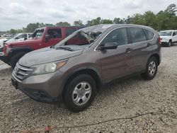 Salvage cars for sale at Houston, TX auction: 2014 Honda CR-V LX