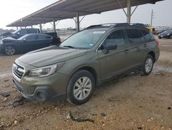 Salvage cars for sale at Temple, TX auction: 2019 Subaru Outback 2.5I