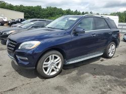 Mercedes-Benz salvage cars for sale: 2014 Mercedes-Benz ML 350 Bluetec