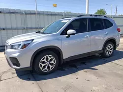 Subaru salvage cars for sale: 2020 Subaru Forester Premium