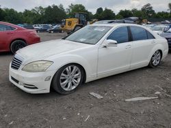 Mercedes-Benz salvage cars for sale: 2010 Mercedes-Benz S 400