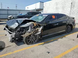 Salvage cars for sale at Chicago Heights, IL auction: 2017 Lexus LS 460