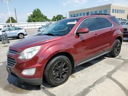 Chevrolet salvage cars for sale: 2016 Chevrolet Equinox LT