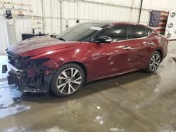 2016 Nissan Maxima 3.5S en venta en Avon, MN