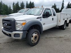 Salvage cars for sale from Copart Arlington, WA: 2016 Ford F450 Super Duty