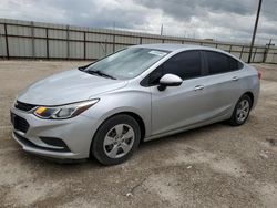 Salvage cars for sale at Temple, TX auction: 2016 Chevrolet Cruze LS