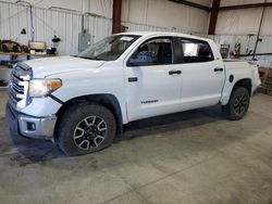 Toyota Tundra salvage cars for sale: 2016 Toyota Tundra Crewmax SR5