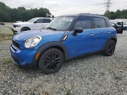 Salvage cars for sale from Copart Mebane, NC: 2014 Mini Cooper S Countryman