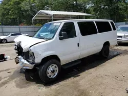 Salvage cars for sale at Austell, GA auction: 2008 Ford Econoline E350 Super Duty Wagon