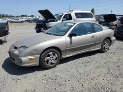 Pontiac salvage cars for sale: 2002 Pontiac Sunfire SE