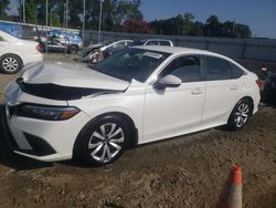 Salvage cars for sale at Spartanburg, SC auction: 2024 Honda Civic LX