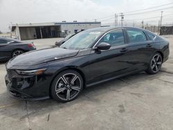 Salvage cars for sale at Sun Valley, CA auction: 2024 Honda Accord Hybrid Sport