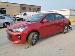 Salvage cars for sale at Kansas City, KS auction: 2018 KIA Rio EX