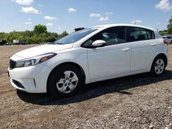 Salvage cars for sale at Columbia Station, OH auction: 2017 KIA Forte LX