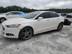 Salvage cars for sale at Ellenwood, GA auction: 2014 Ford Fusion Titanium