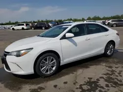 Salvage cars for sale at Fresno, CA auction: 2017 Toyota Camry LE