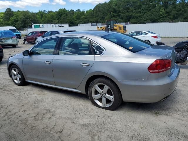 2012 Volkswagen Passat SE