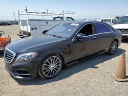 Salvage cars for sale at American Canyon, CA auction: 2015 Mercedes-Benz S 550