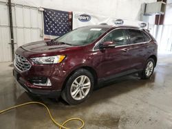 Salvage cars for sale at Avon, MN auction: 2019 Ford Edge SEL