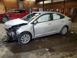 Salvage cars for sale at Ebensburg, PA auction: 2021 Hyundai Accent SE