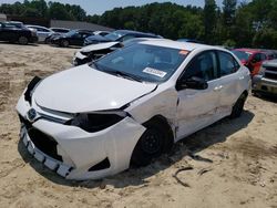 Salvage cars for sale at Seaford, DE auction: 2019 Toyota Corolla L