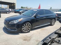 Salvage cars for sale at Kansas City, KS auction: 2015 Hyundai Sonata Sport