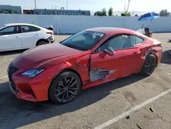 Salvage cars for sale at Van Nuys, CA auction: 2023 Lexus RC 300 Base