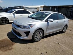 Salvage cars for sale at Brighton, CO auction: 2022 KIA Rio LX