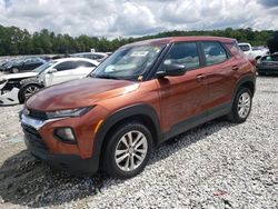 Salvage cars for sale at Ellenwood, GA auction: 2021 Chevrolet Trailblazer LS