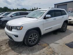 Salvage cars for sale at Duryea, PA auction: 2017 Jeep Grand Cherokee Limited