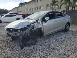 Salvage cars for sale from Copart Opa Locka, FL: 2018 Chevrolet Cruze LS