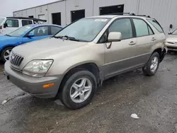 Salvage cars for sale from Copart Jacksonville, FL: 2002 Lexus RX 300