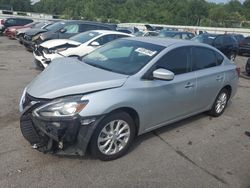 Salvage cars for sale at Assonet, MA auction: 2019 Nissan Sentra S