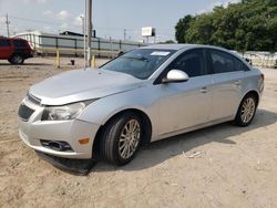 Salvage cars for sale at Oklahoma City, OK auction: 2014 Chevrolet Cruze ECO