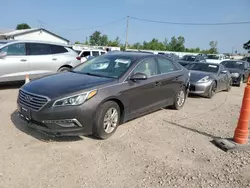 Salvage cars for sale at Pekin, IL auction: 2015 Hyundai Sonata SE